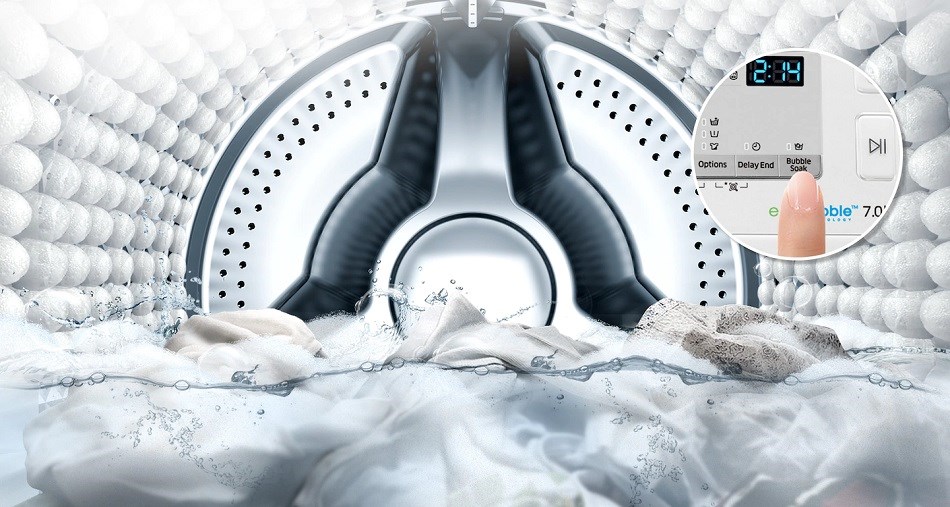 Samsung WW60J4210LW1ZE Bubble soak